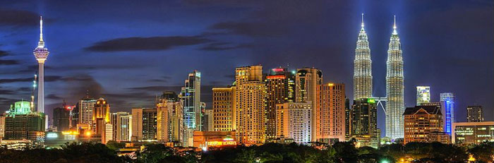 Malaysia-KL-night-view