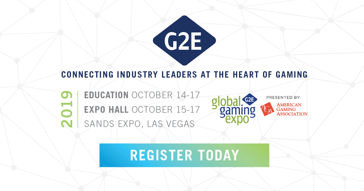 Global Gaming Expo G2e 2019 Agb Global Gaming Expo G2e 2019 Agb