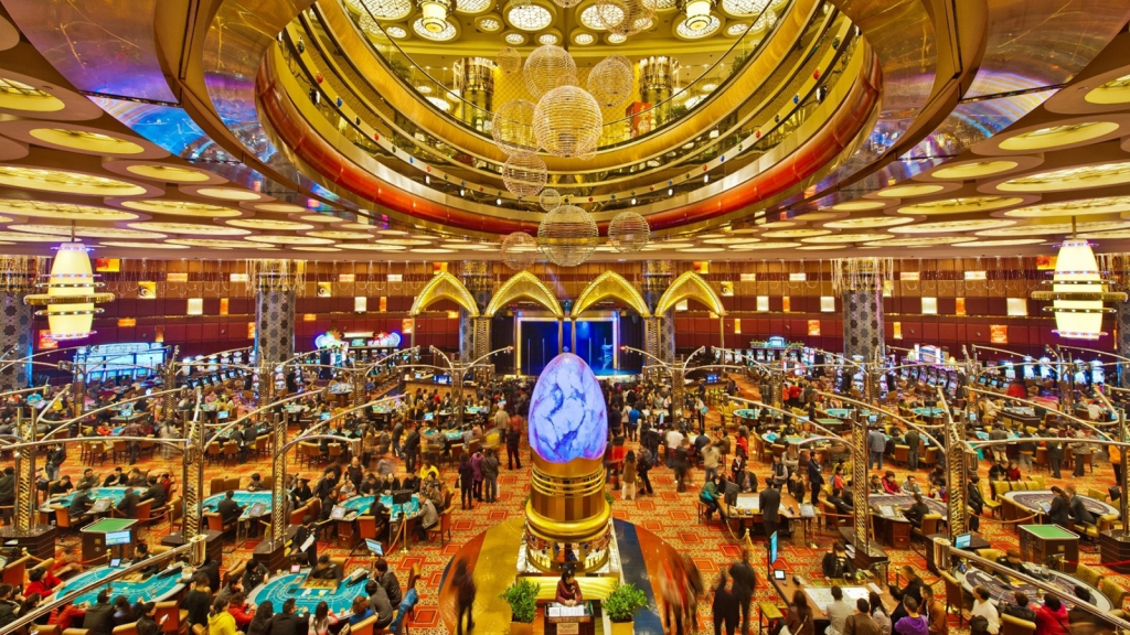 Macau ,Casino Floor, mass table gaming, asia gaming brief