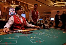 Employees inside the casino prepare for the opening of MGM Cotai in Macau | AGB - Asia Gaming Brief