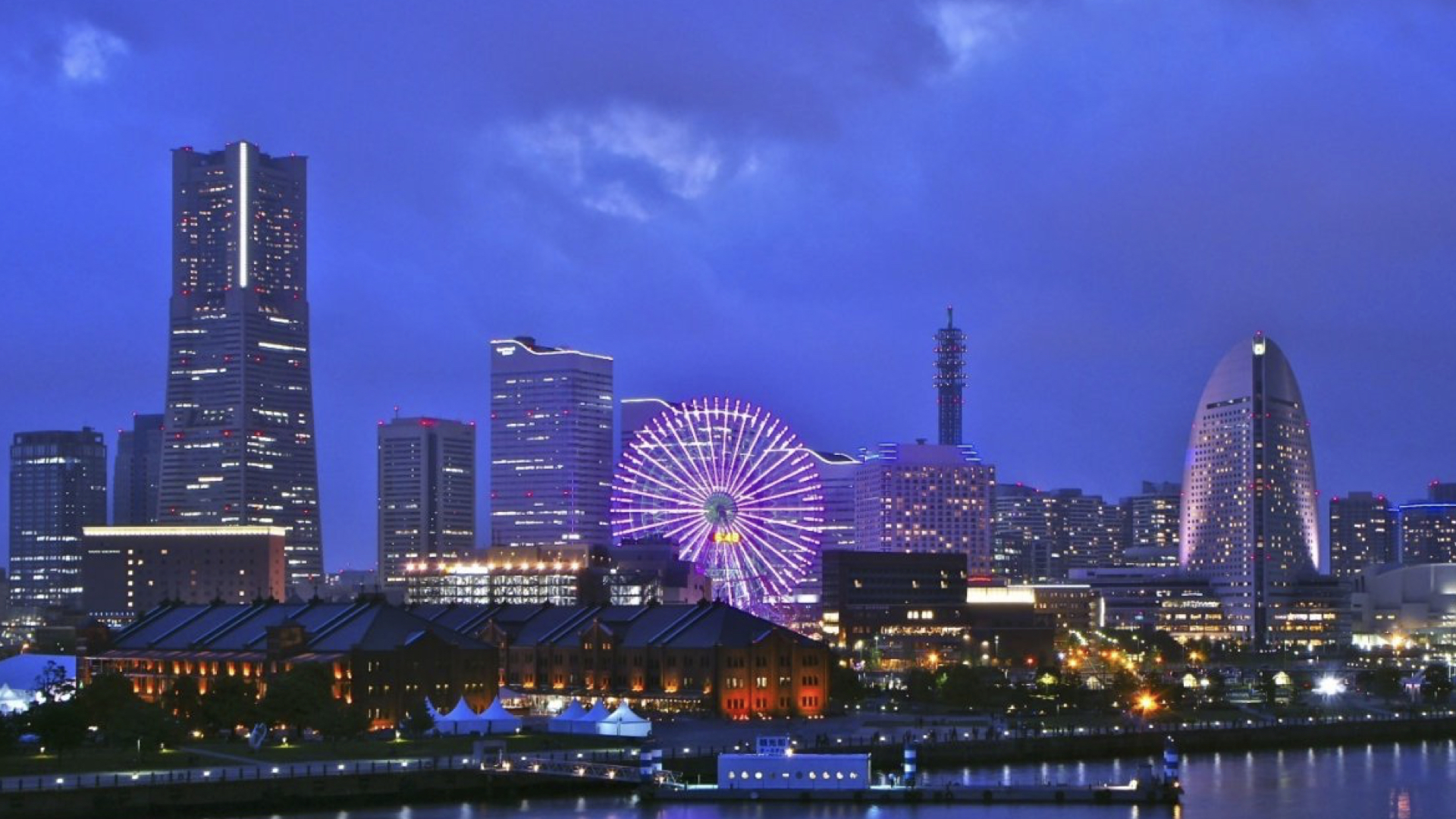 Yokohama Cloudy Dusk
