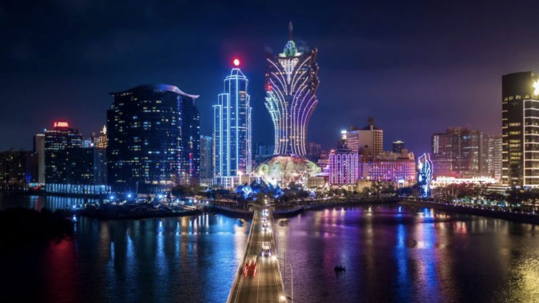 Macau Skyline Dark