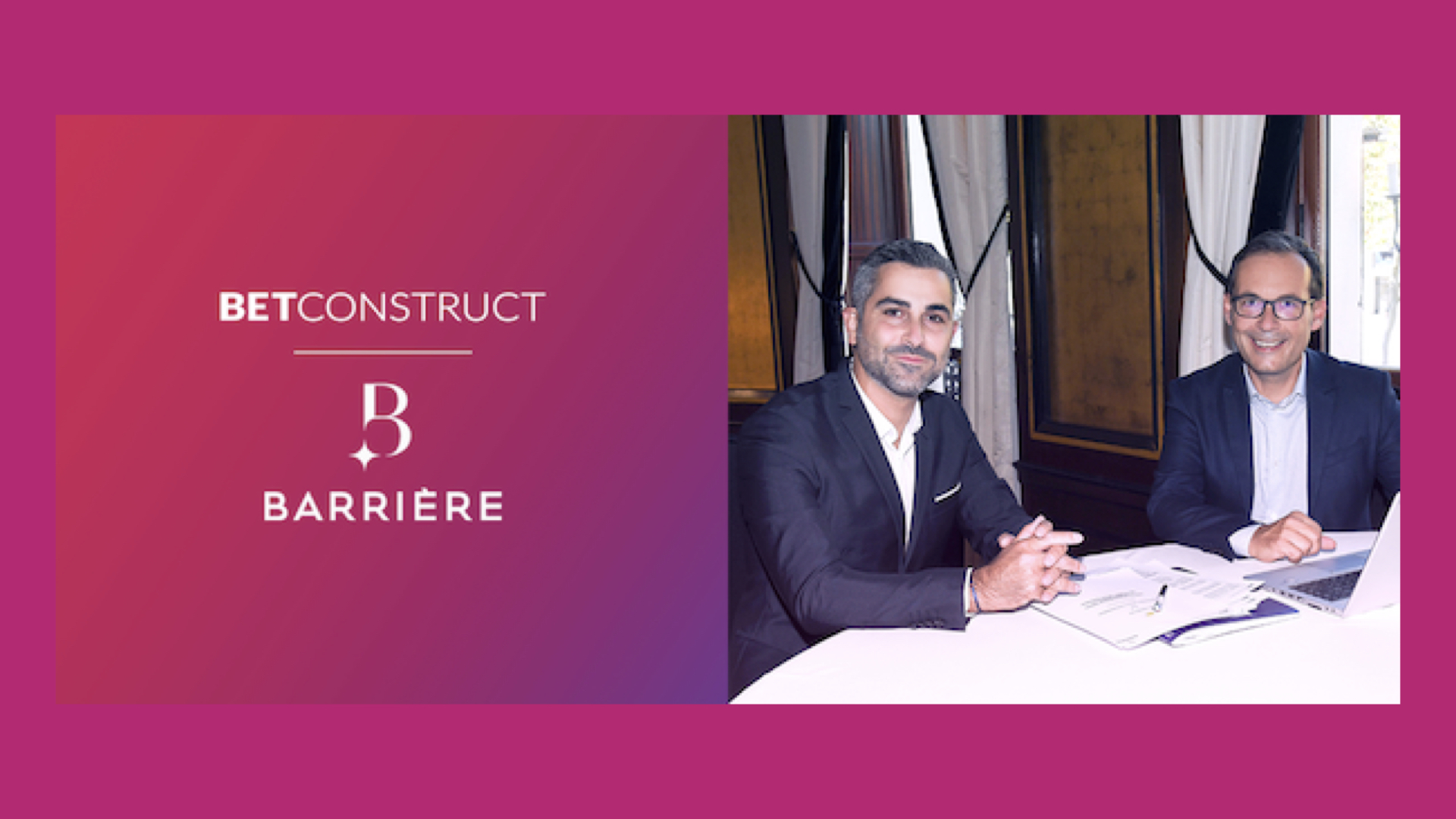 BetConstruct Barriere Barriere ventures into online with Betconstruct
