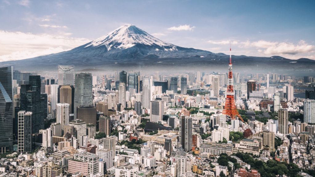 Tokyo-Fuji-cityscape