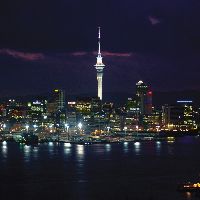 SkyCity Auckland by night