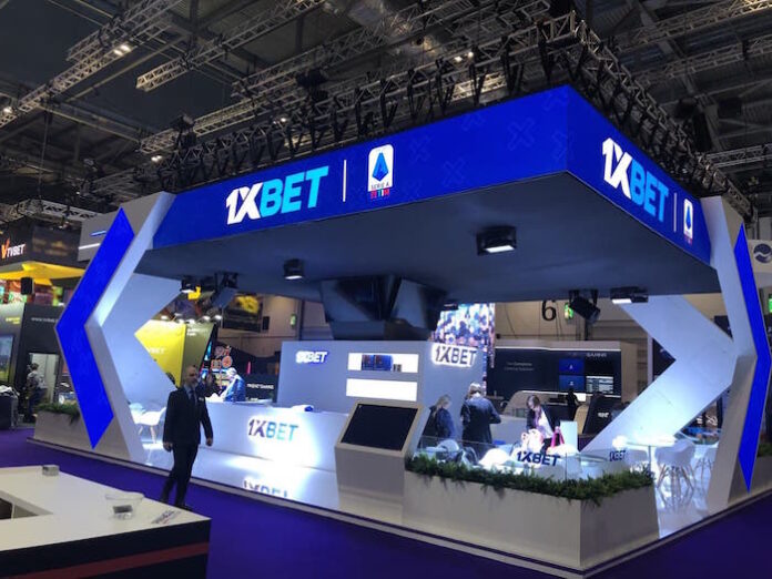 1xbet booth