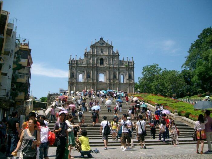 Macau tourists