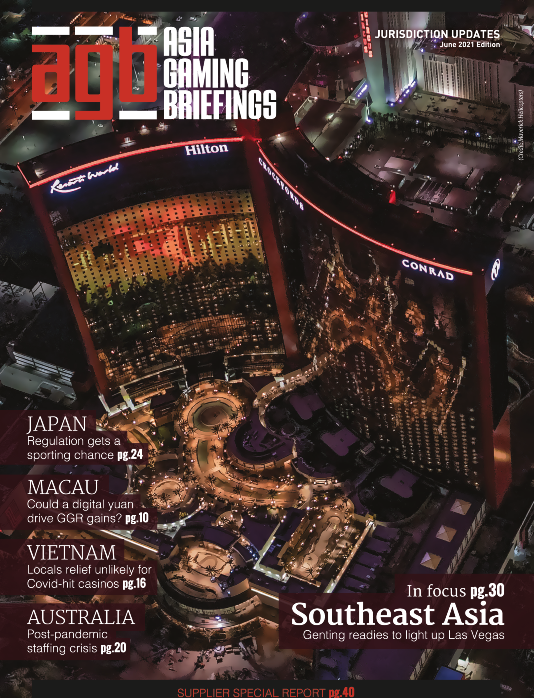 AGBriefings, June, 2021, Resorts World Las Vegas