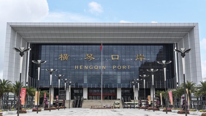 Hengqin port, Macau