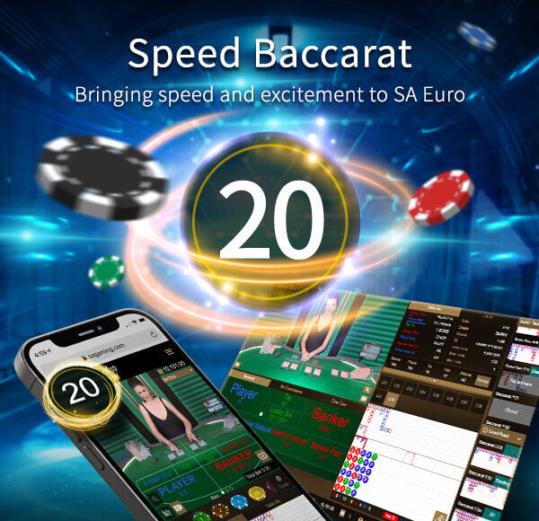 SA Euro launches baccarat tables