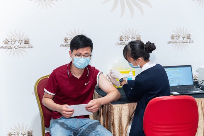 Sands China, vaccination