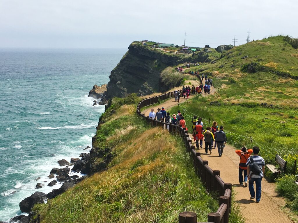 Jeju island. South Korea, visa-free, travel, tourism