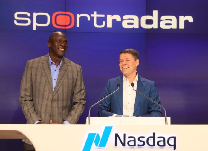 Michael Jordan, stake, sportradar, adviser