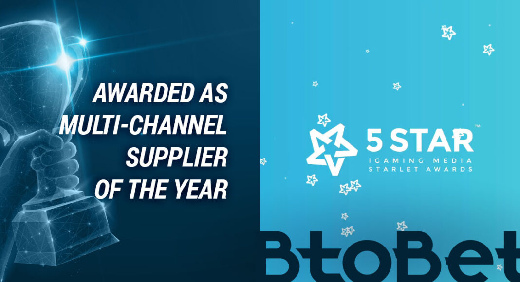 btobet, Multi-Channel Supplier of the Year