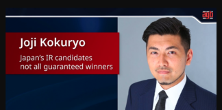 JoJi Kokuryo, Japan's three IR candidates not all guaranteed winners