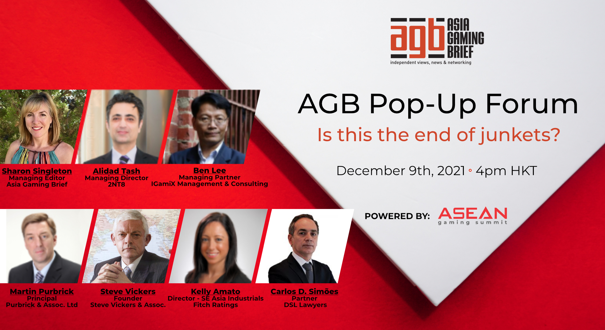 Is this the end of junkets - AGB Pop-Up Forum