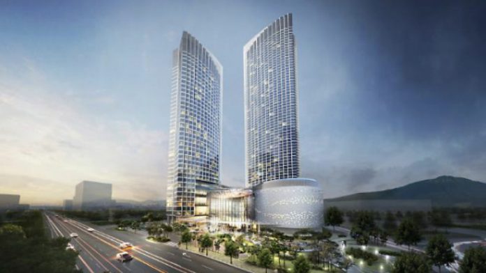 Incheon, south korea, jeju dream tower