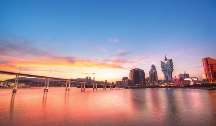 Macau, setting sun