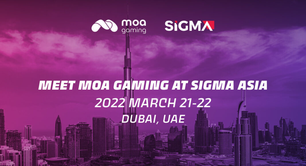 MOA Gaming, Sigma Asia Dubai