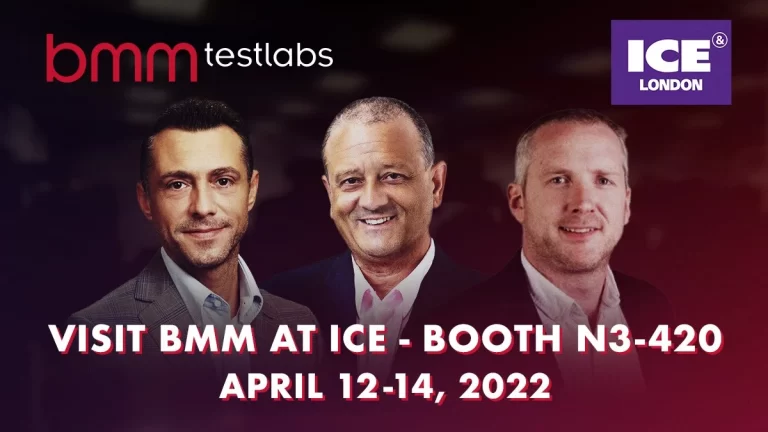 BMM testlabs, ICE London 2022