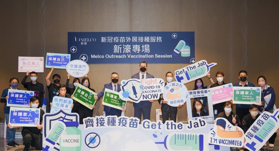 Macau operators maintain vaccination drive pressure