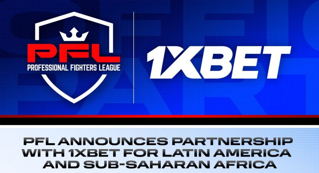 1xBet, partnership with the Professional Fighters League