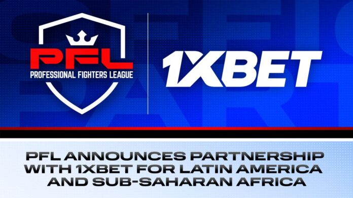 1xBet, partnership with the Professional Fighters League