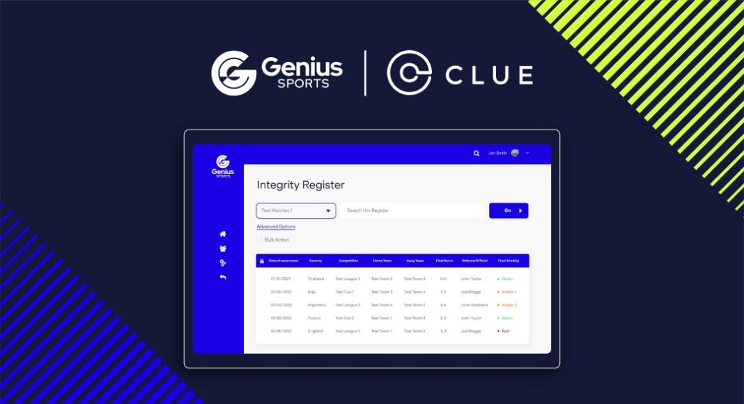 Genius Sports-Clue-Partnership