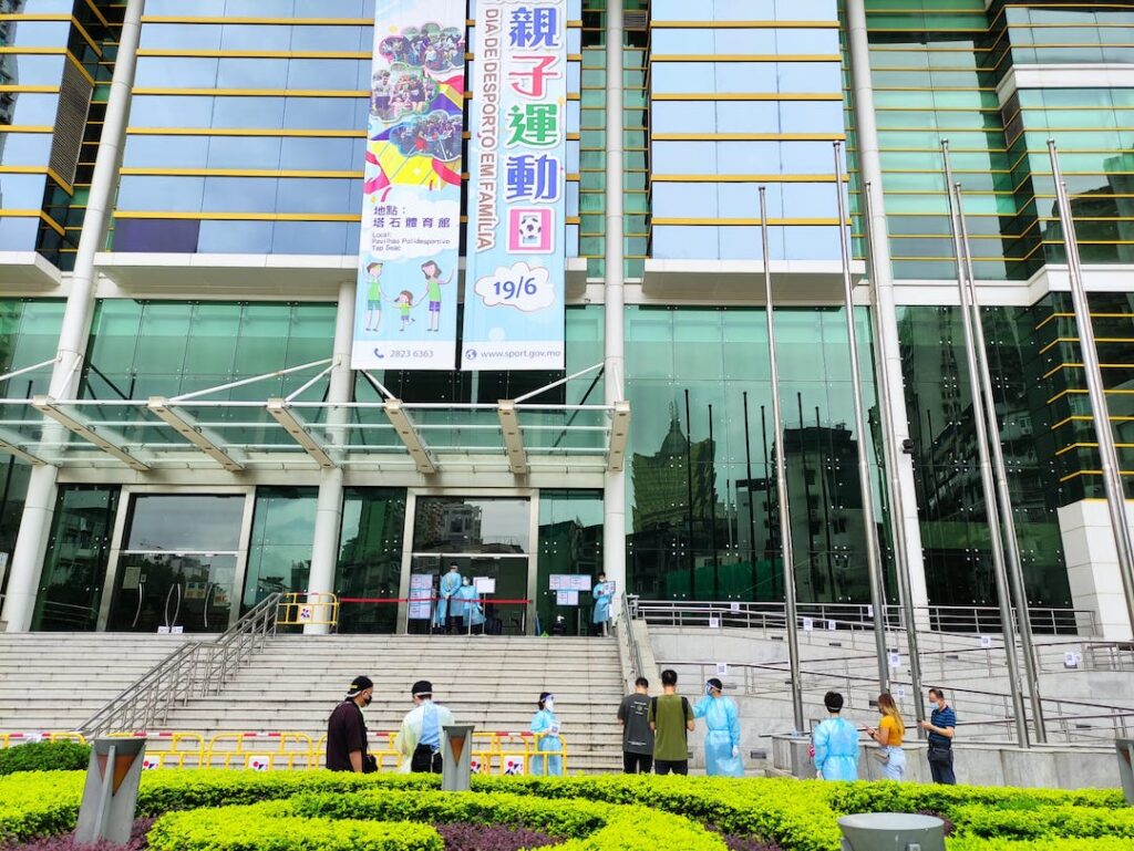 Macau Covid Outbreak, mass testing