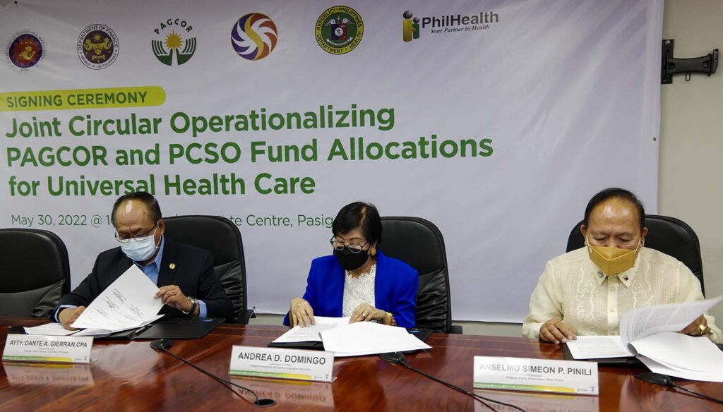 PAGCOR, PCSO, fund
