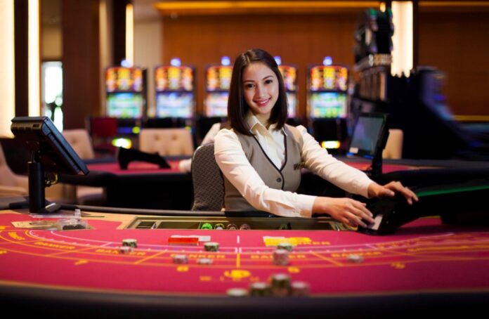 Macau dealer, table games, poker