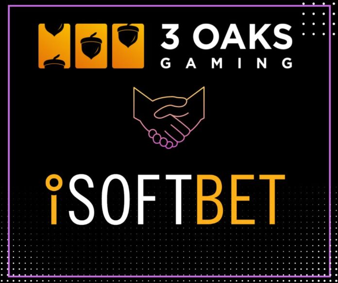 3 Oaks Gaming Partners with Isoftbet