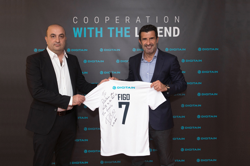 Football Icon Luís Figo appointed Digitain Brand Ambassador