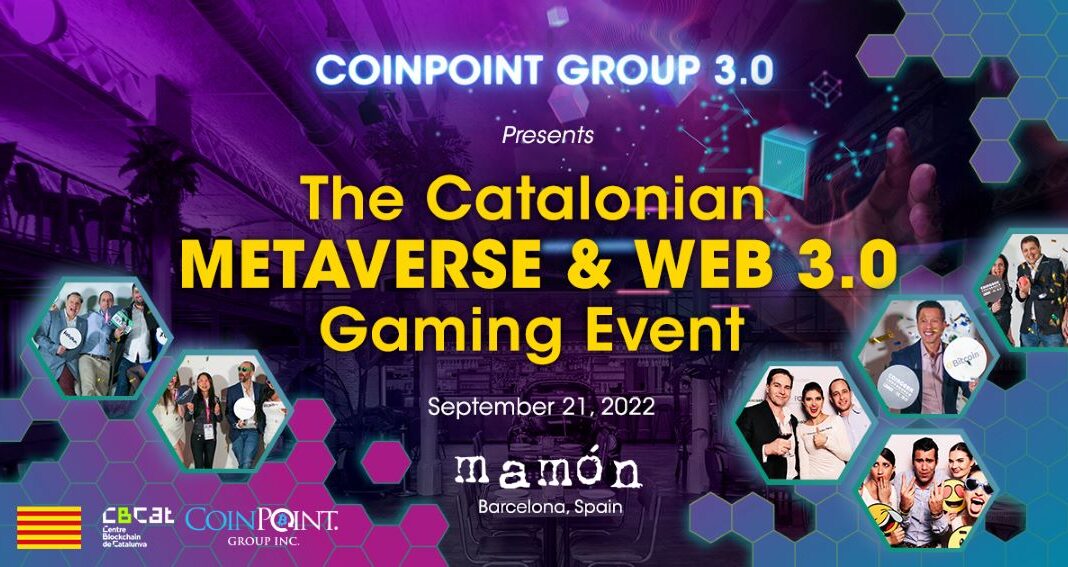 CoinPoint, WEB 3.0, Metaverse, SBC Barcelona