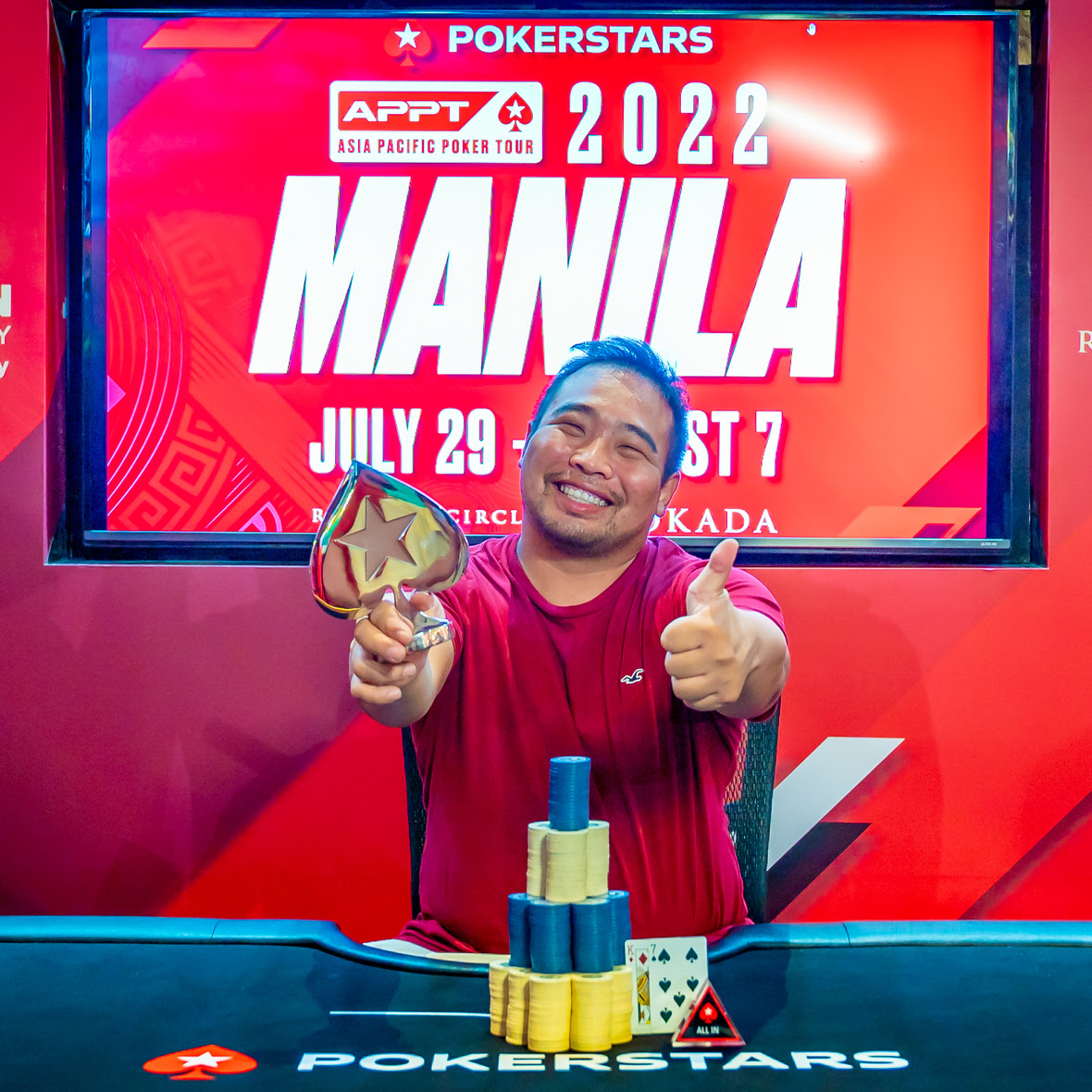 PokerStars LIVE running tour at Okada Manila AGB