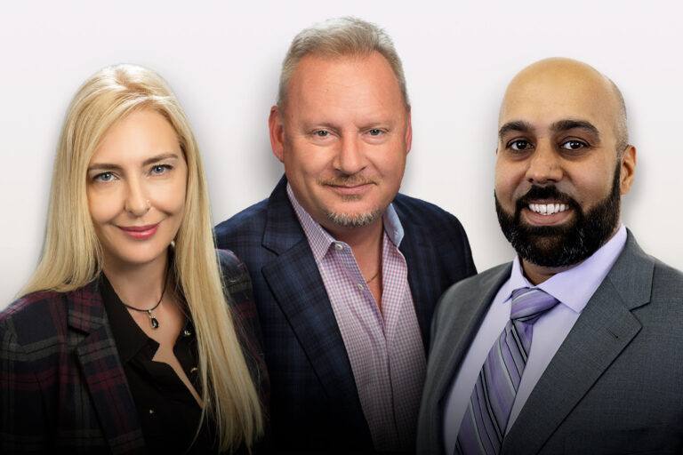 Wendy Anderson, CEO, RG24seven; Martin Storm, CEO, BMM Testlabs; Amit Sharma, CEO, BIG Tech.