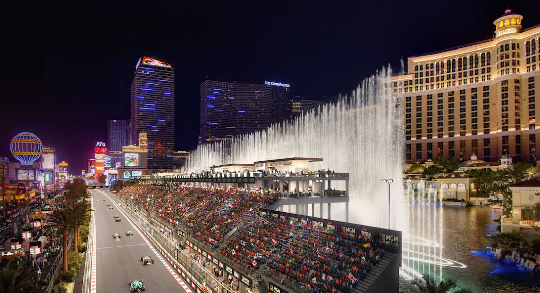 MGM Resorts, Las Vegas Bellagio Fountains Grandstand