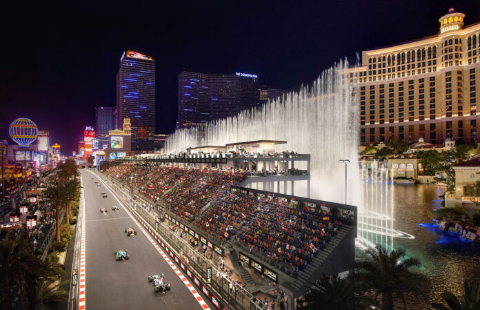 MGM Resorts, Las Vegas Bellagio Fountains Grandstand
