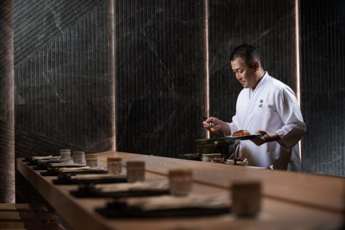 Chef Yoshinori Kinomoto, Grand Lisboa Palace_