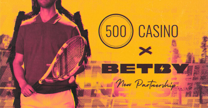 BETBY establishes content partnership with 500 Casino
