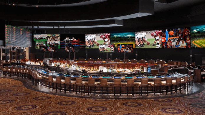 Caesars Sportsbook Bar