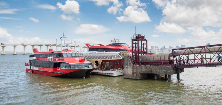 Ferry-Transportation, Macau, TurboJet, Shun tak