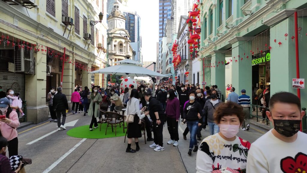 Macau-Chinese New Year-2023-Almeida Ribeiro Avenue