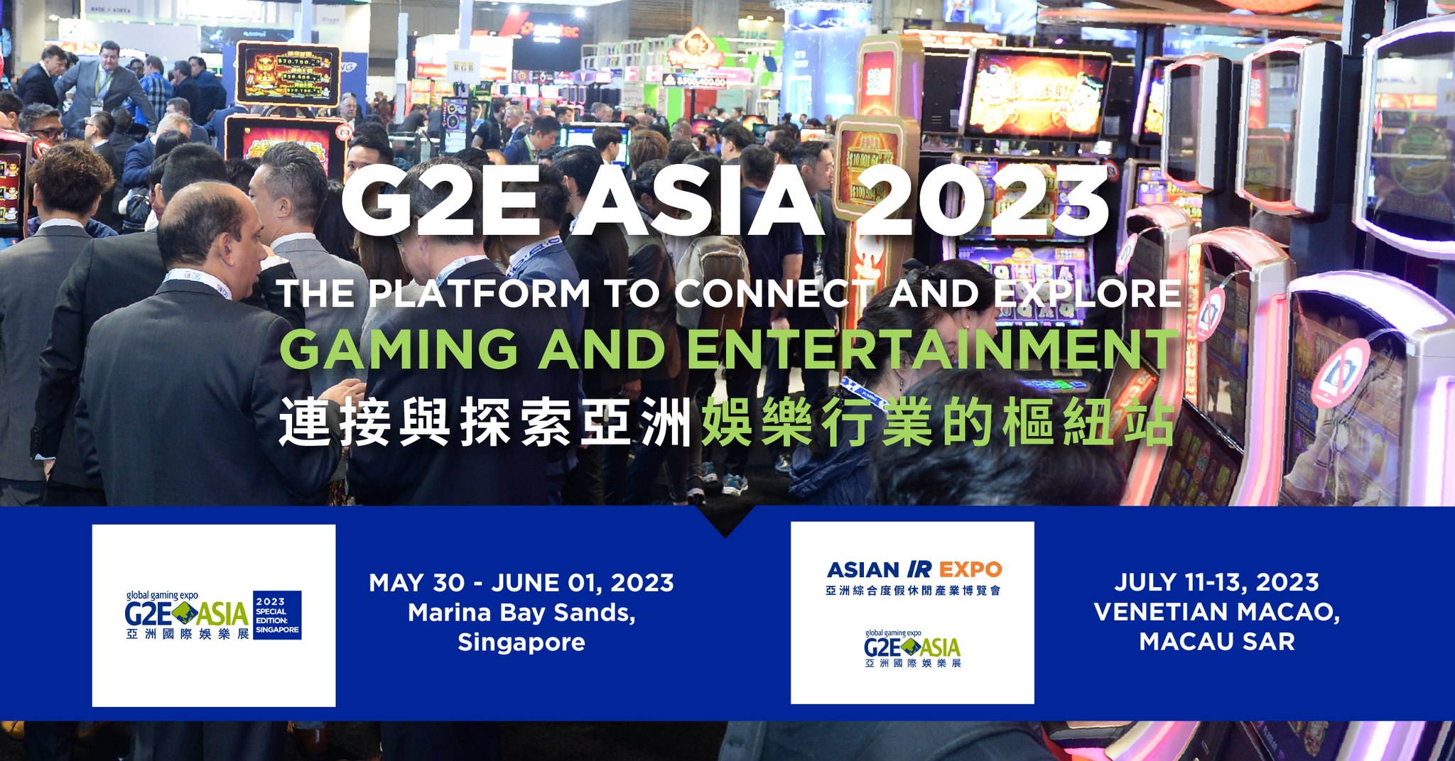 G2E Asia 2023, Singapore