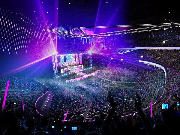 Marina Bay Sands Expansion - Arena render
