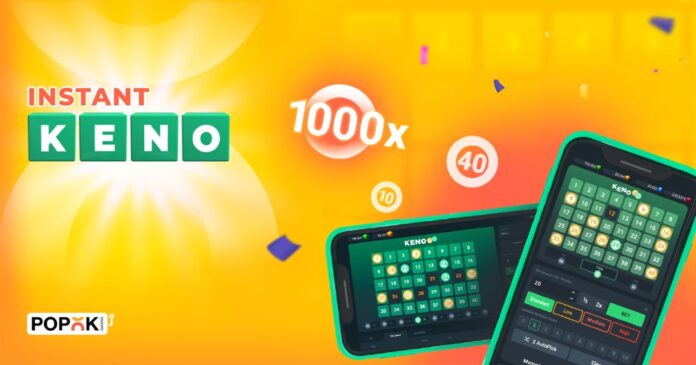 PopOK Gaming, Instant Keno