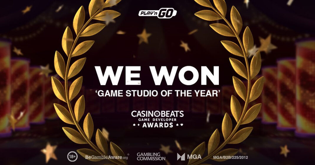 Play’n GO Crowned Game Studio of the Year