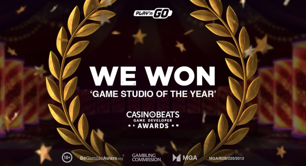 Play’n GO Crowned Game Studio of the Year