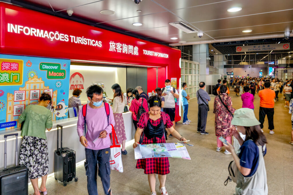 Macau tourism recovery