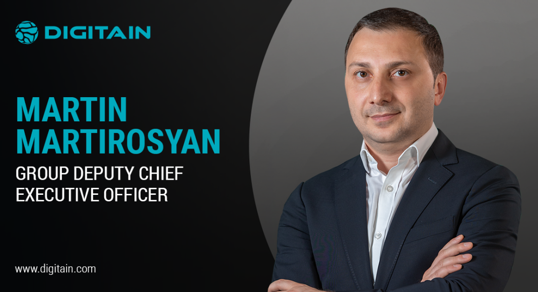 Digitain, new CEO, Martin Martirosyan